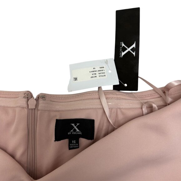 Elegant Off-Shoulder Pink Dress - Picture 9 of 10